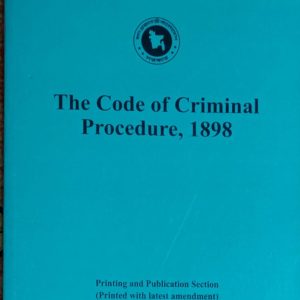 The code of criminal procedure 1898