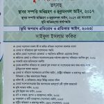 রেকর্ড সংশোধনী মামলা ও খতিয়ানে ভুল সংশোধন পদ্ধতি